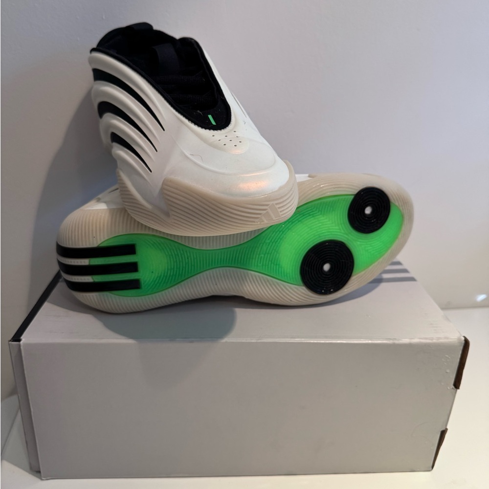 Adidas Harden Volume 9 Athletic Shoes - Black and White